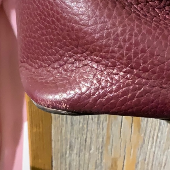 Dooney & Bourke Leather Shoulder Bag - Picture 5 of 9
